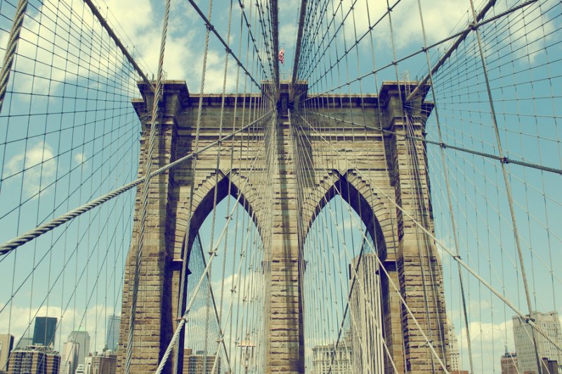 Brooklyn Bridge wires