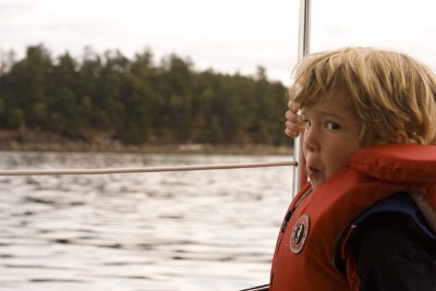 Boy on Tour Boat