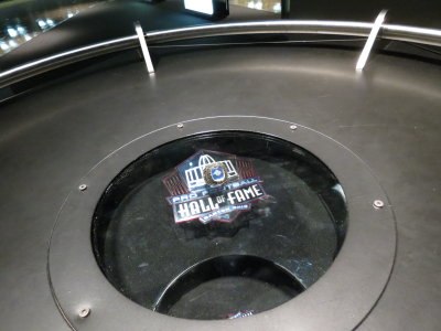 Rotating Hall of Fame Ring Display