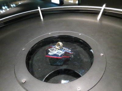Rotating Hall of Fame Ring Display