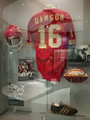 Len Dawson display