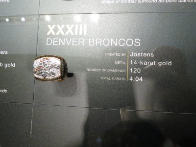 Denver Broncos second Super Bowl ring