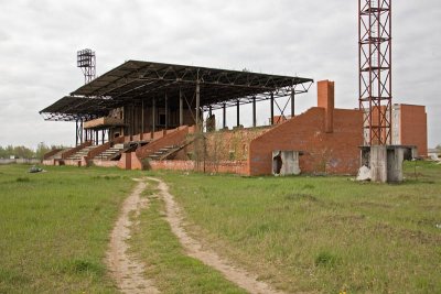 The abandoned stadium