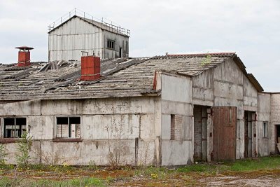 Abandoned kolkhozes
