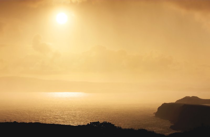 Loch Dunvegan Silhouette