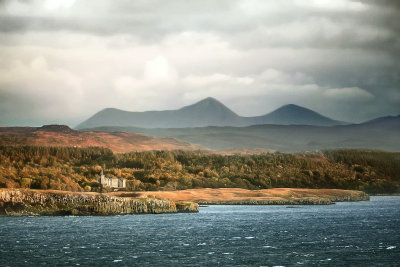 Dunvegan Castle and the Cuillins