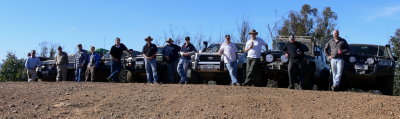 Helipad on Burgoyne Gap Track