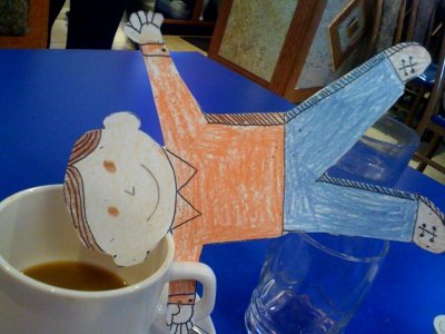 My cup's half full!