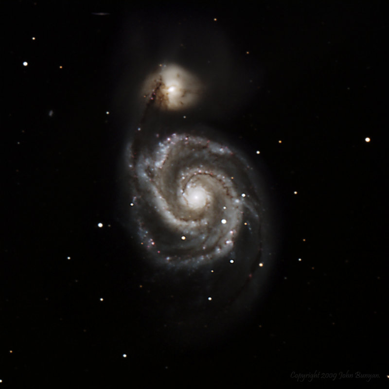 M51 The Whirlpool Galaxy