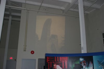 Projector slide show