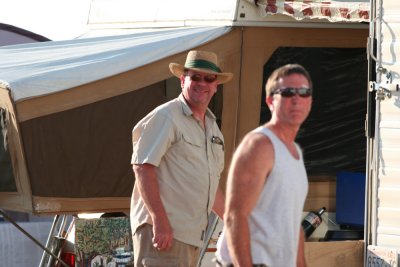 Joe Rottman on left