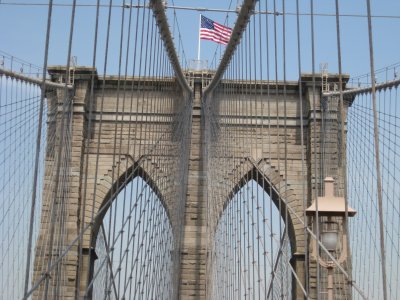 Steel of Brooklyn Bridge