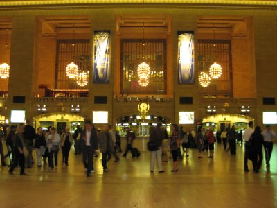 Golden Grand Central Station