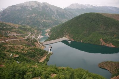 Fierza Lake - 3rd following artificial lake