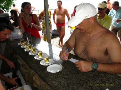 Mario no Campeonato de Identificao de Cervejas