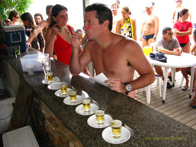 Werneck acertou 1 das 7 cervejas ( e no foi o ltimo colocado ... )