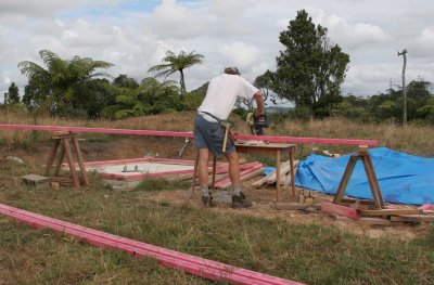 9 Feb, Cutting the framing