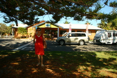 Utanfr  Adelaide Shores Caravan Resort