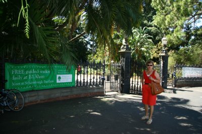 Ingngen till Adelaide Botanic Garden