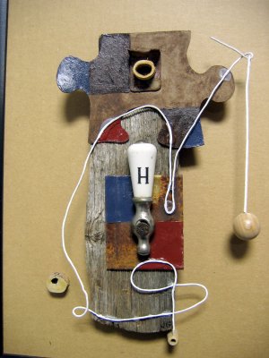 H Composition With Navel Floss
