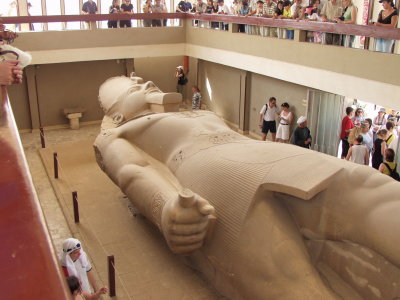 Colossal standing statue of Ramesses II Memphis.jpg