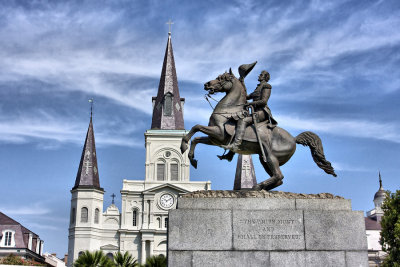 New Orleans  French Quarter in  HDR