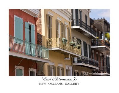 Colored Balcony's