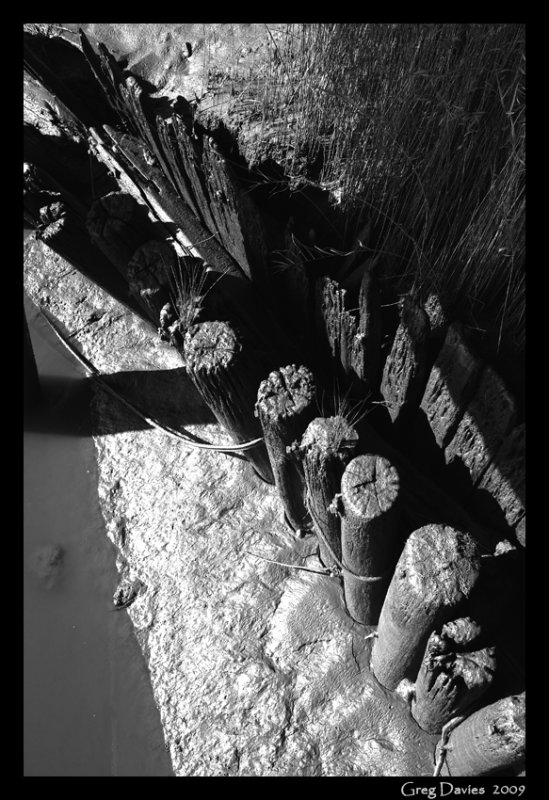 Decaying pylons