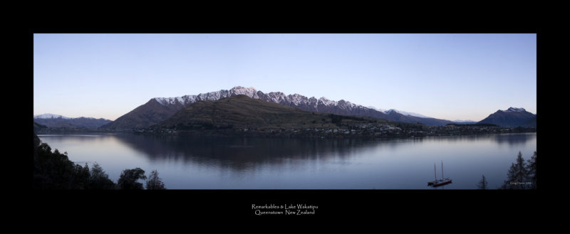 Remarkables at Twilight
