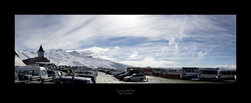 Cardrona Ski Field Carpark