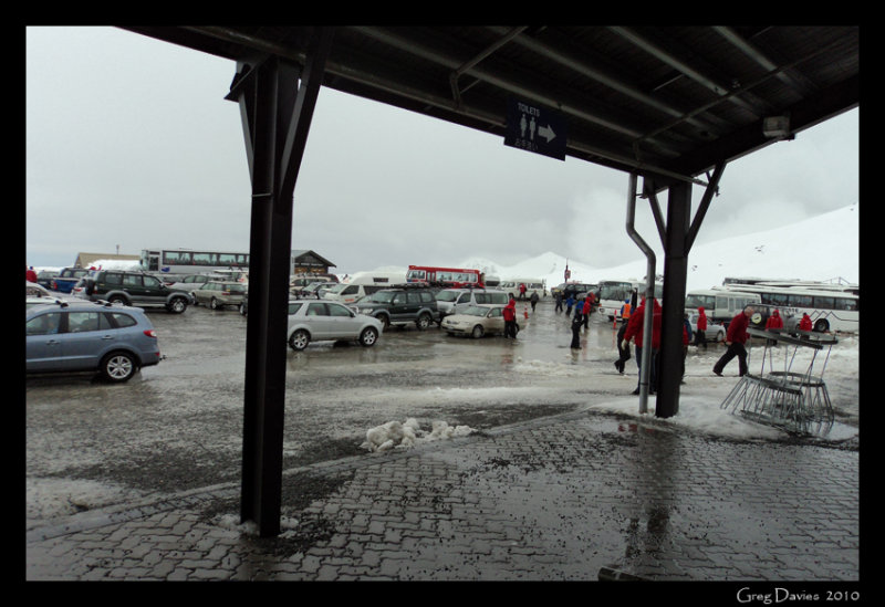 Clearing Mt Hutt Carpark