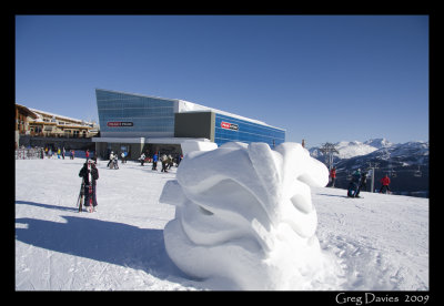 Sculpture on Whistler Mt