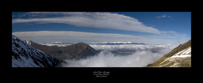 View over Lake Ohau