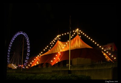 Wheel & Circus Tent