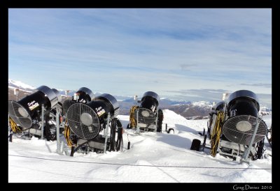 Cardrona Snow Guns