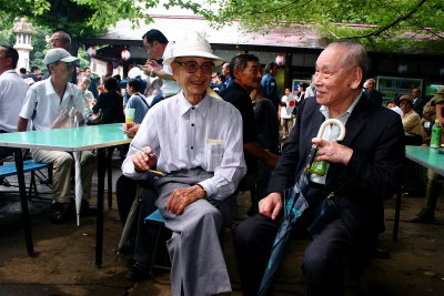 Old Timers Reminiscing @ The Ultra-Nationalist Gathering