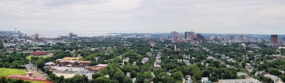 The City of New Haven taken from East Rock