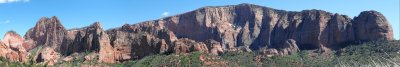 Composite of Kolob Canyon