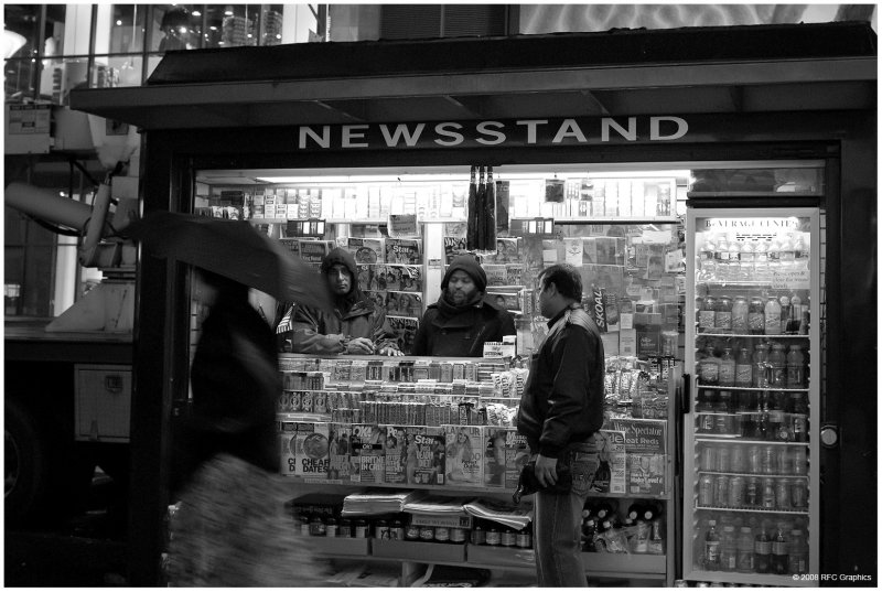 A Passing Moment In Times  Square
