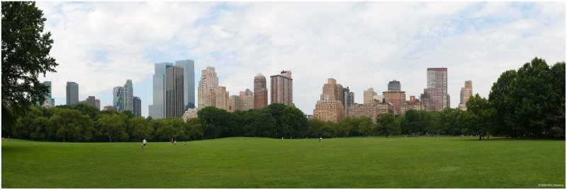Early Sunday Morning in Sheep Meadow
