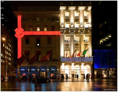 The Cartier Building Christmas 2008
