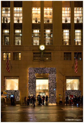 Tiffany & Co.  Christmas Lights 2008