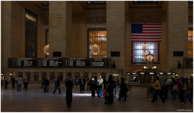 A Sliver of Light in Grand Central