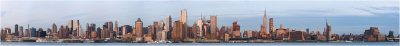 Manhattan Panorama Late Afternoon