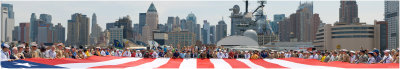 USS Intrepid Memorial Day Flag 2