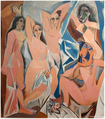 Pablo Picasso - Les Demoiselles d'Avignon