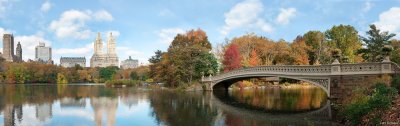 Bow Bridge On The Lake