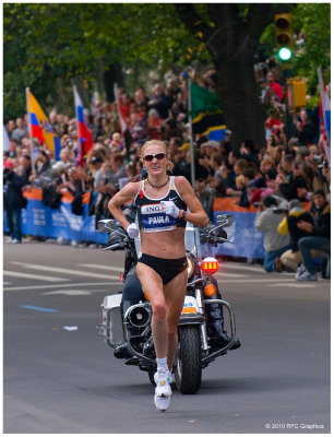 1st Place Winner NYC Marathon Paula Radcliffe c