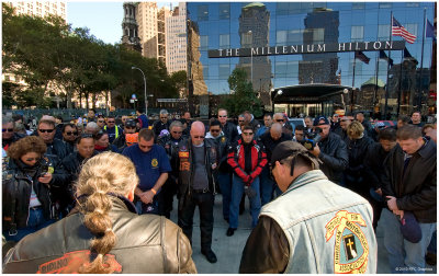Christian Motorcycle Association Prayer Ground Zero