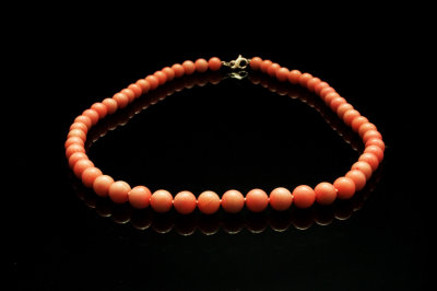 Pink Coral Necklace DSC_1367.JPG